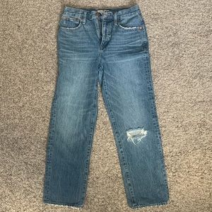 Madewell Classic Straight Leg Jean